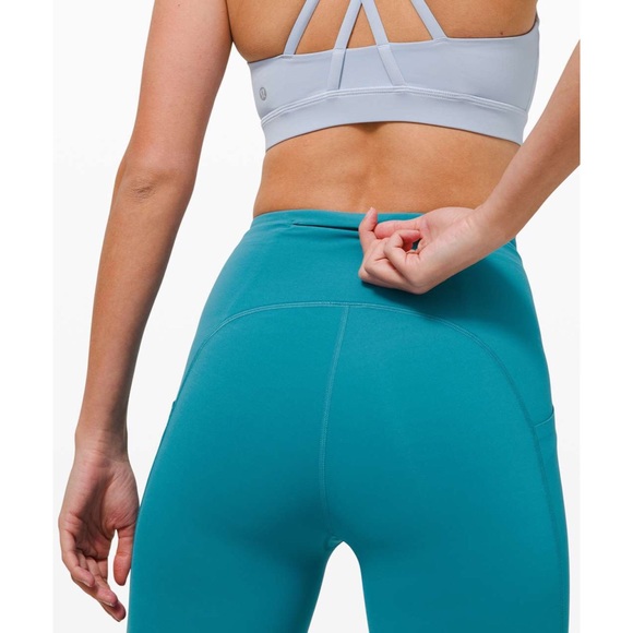 Lululemon Swift Speed High-Rise Crop 21” Hawaiian Blue - Picture 6 of 15